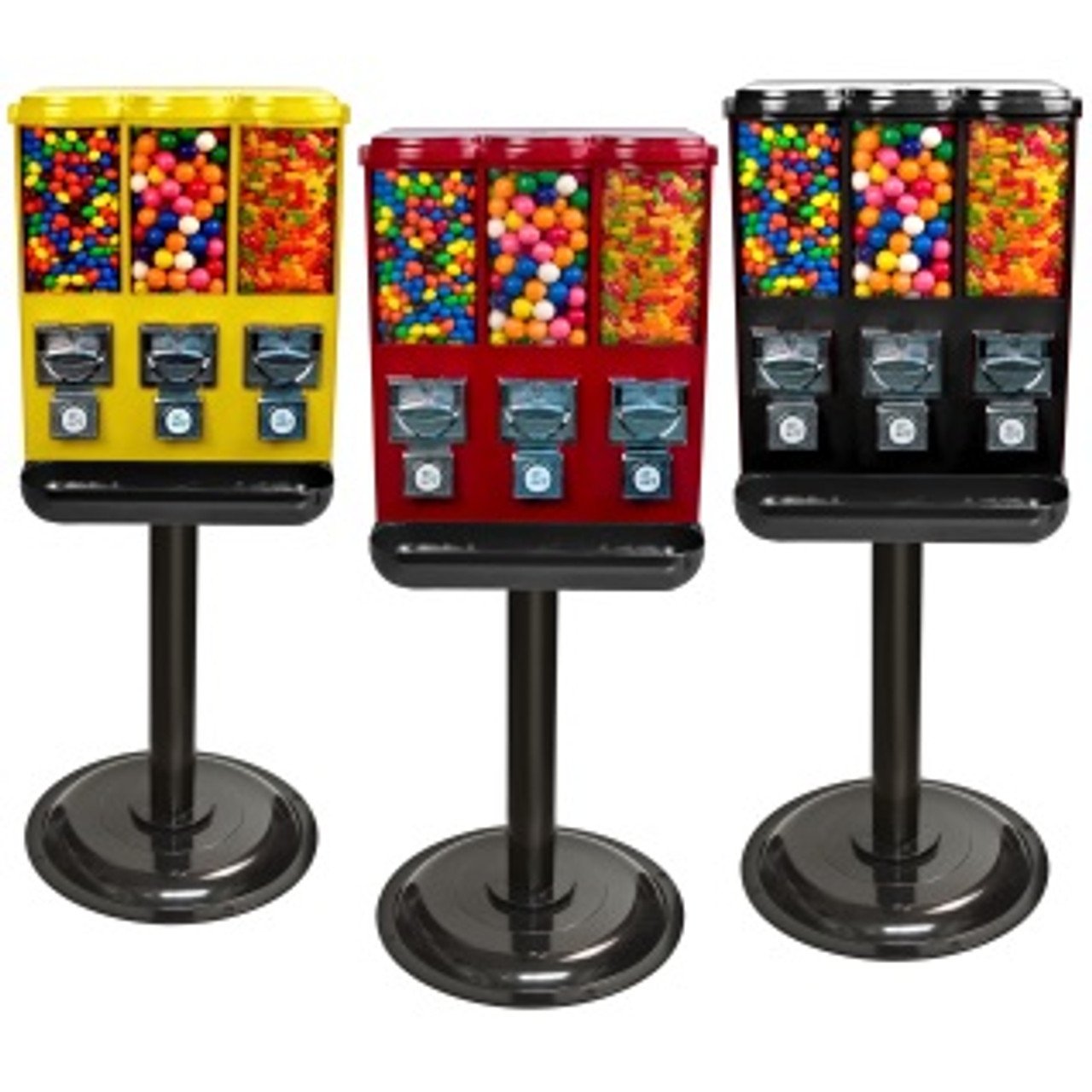 Triple Vend Candy Machine - Canisters & Parts | Gumballs.com
