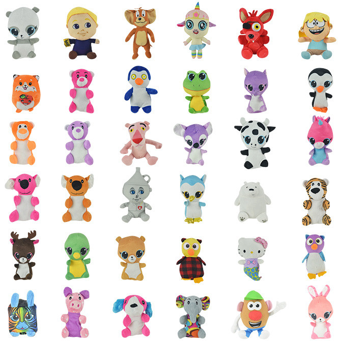 Small Plush Mix 33 Licensed (69"/180pc)