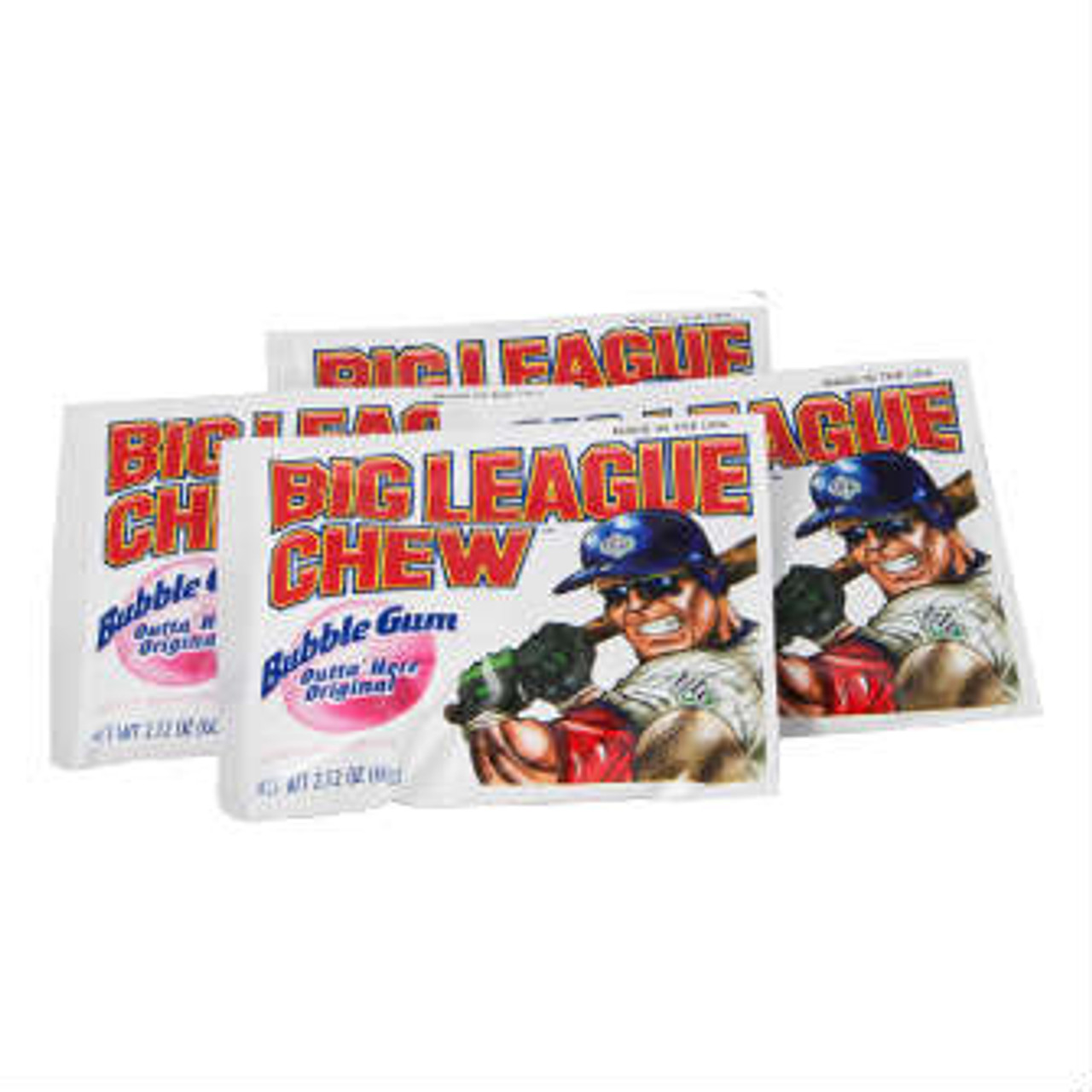 How Much Does A Can Of Chew Cost Big League Chew Packets (12pc) | Gumballs.com