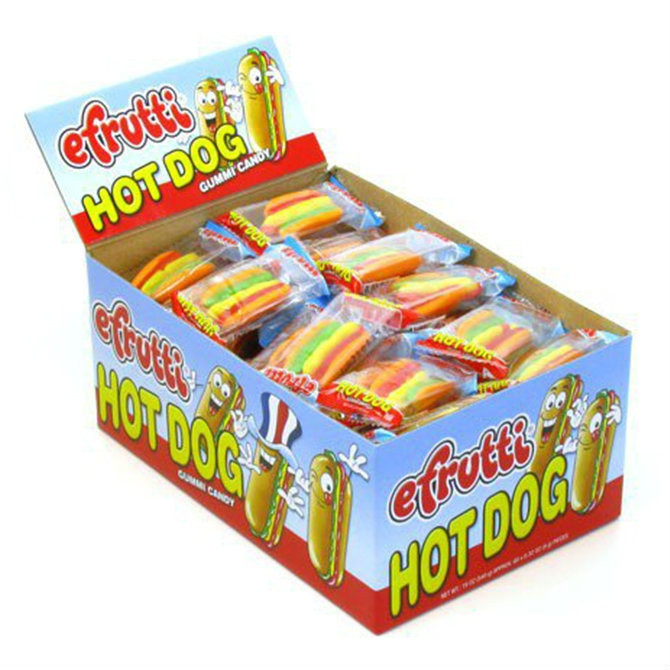 Hot Dog Gummi's (60pc) | Gumballs.com