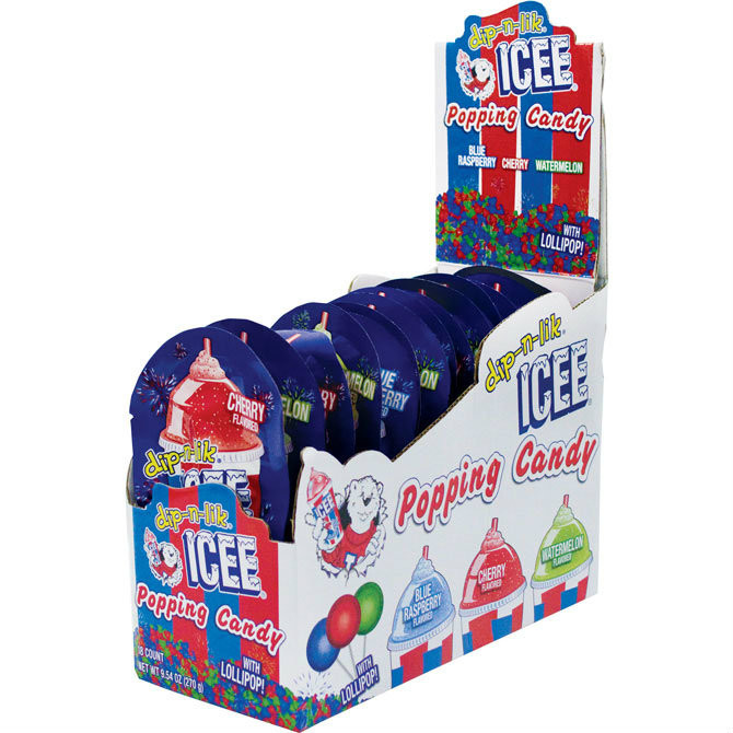 ICEE Popping Candy Lollipop (18pc) | Gumballs.com