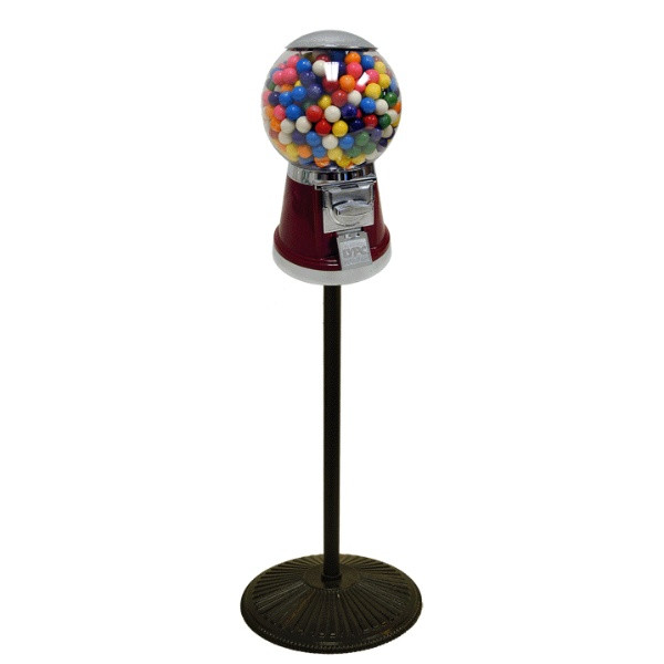 Big Bubble Gumball Candy Machine w/Stand | Gumballs.com Big Bubble Gumball Candy Machine w/Stand | Gumballs.com