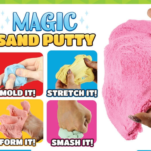 magic sand putty