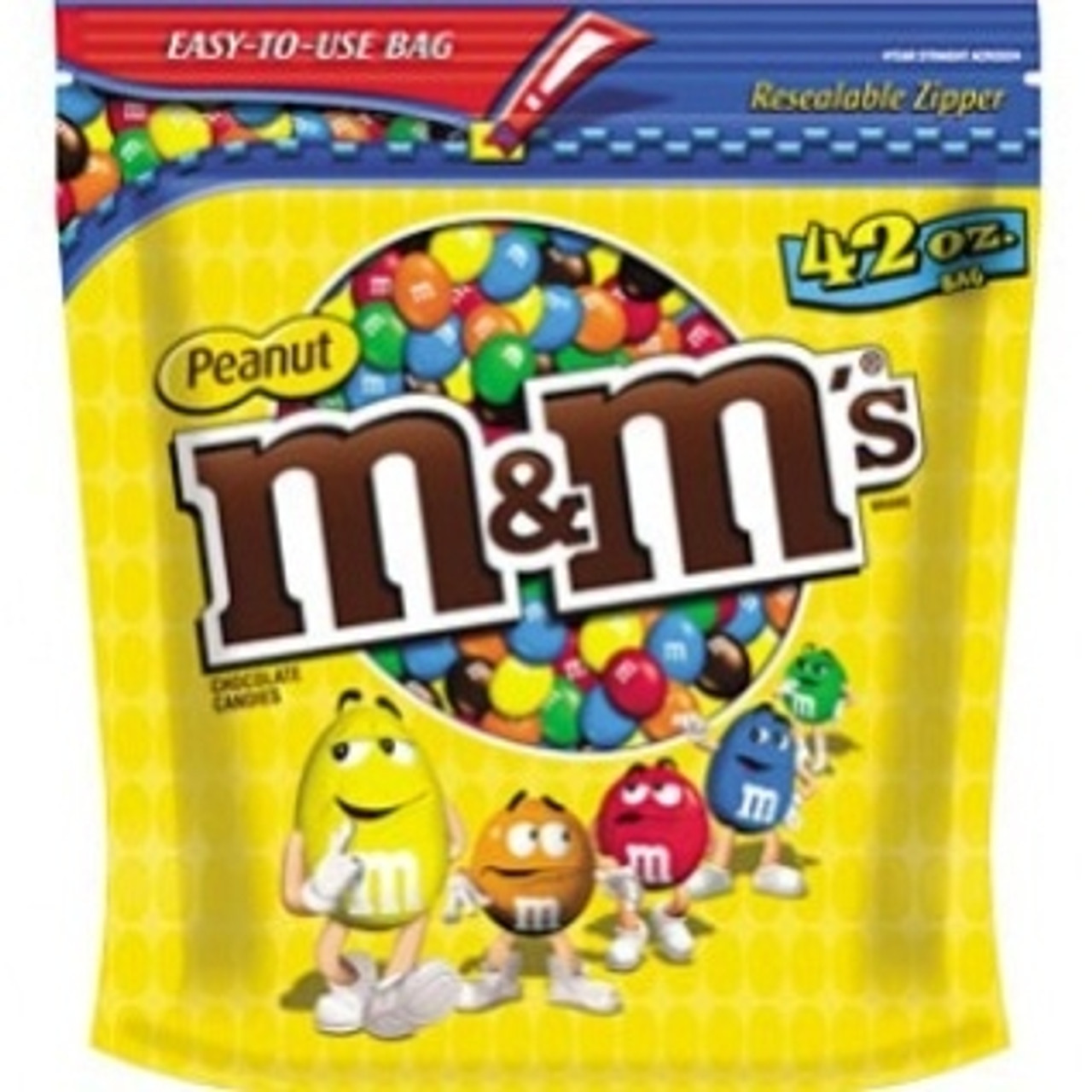 M&M's Party Bag Peanut, 38 oz, 2 Pack