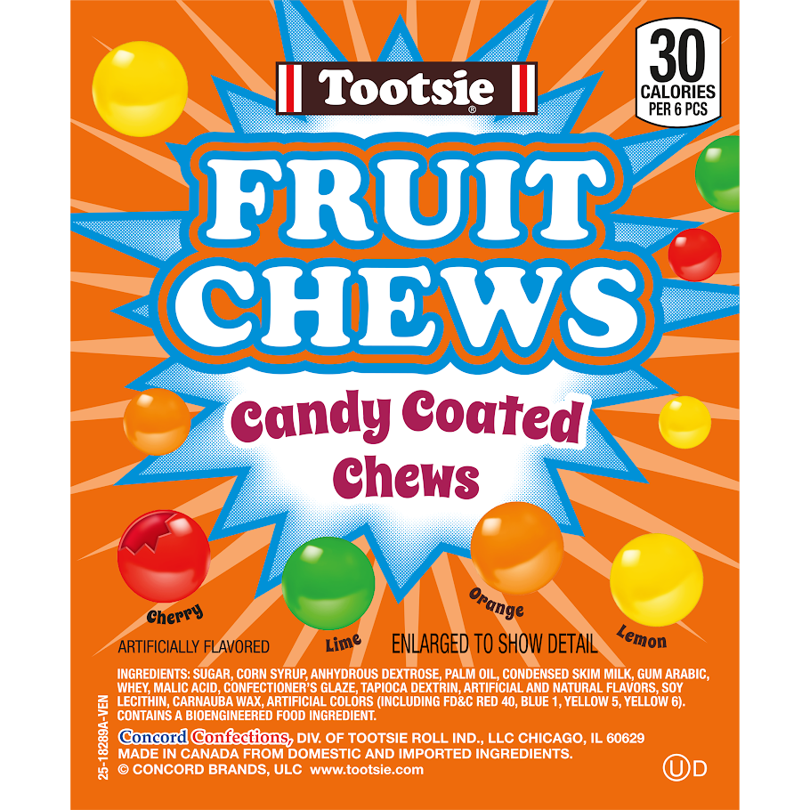 Candy-Coated Fruit Chews (7300)pc) | Gumballs.com