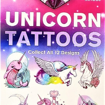 Unicorn Glitter Tattoos