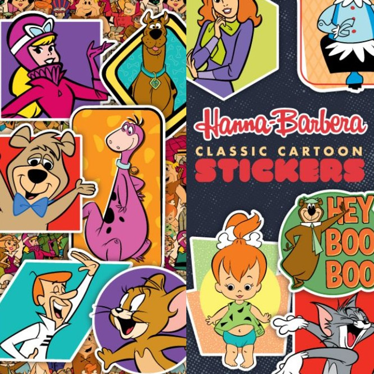 Hanna Barbera Classic Cartoon Stickers 4219