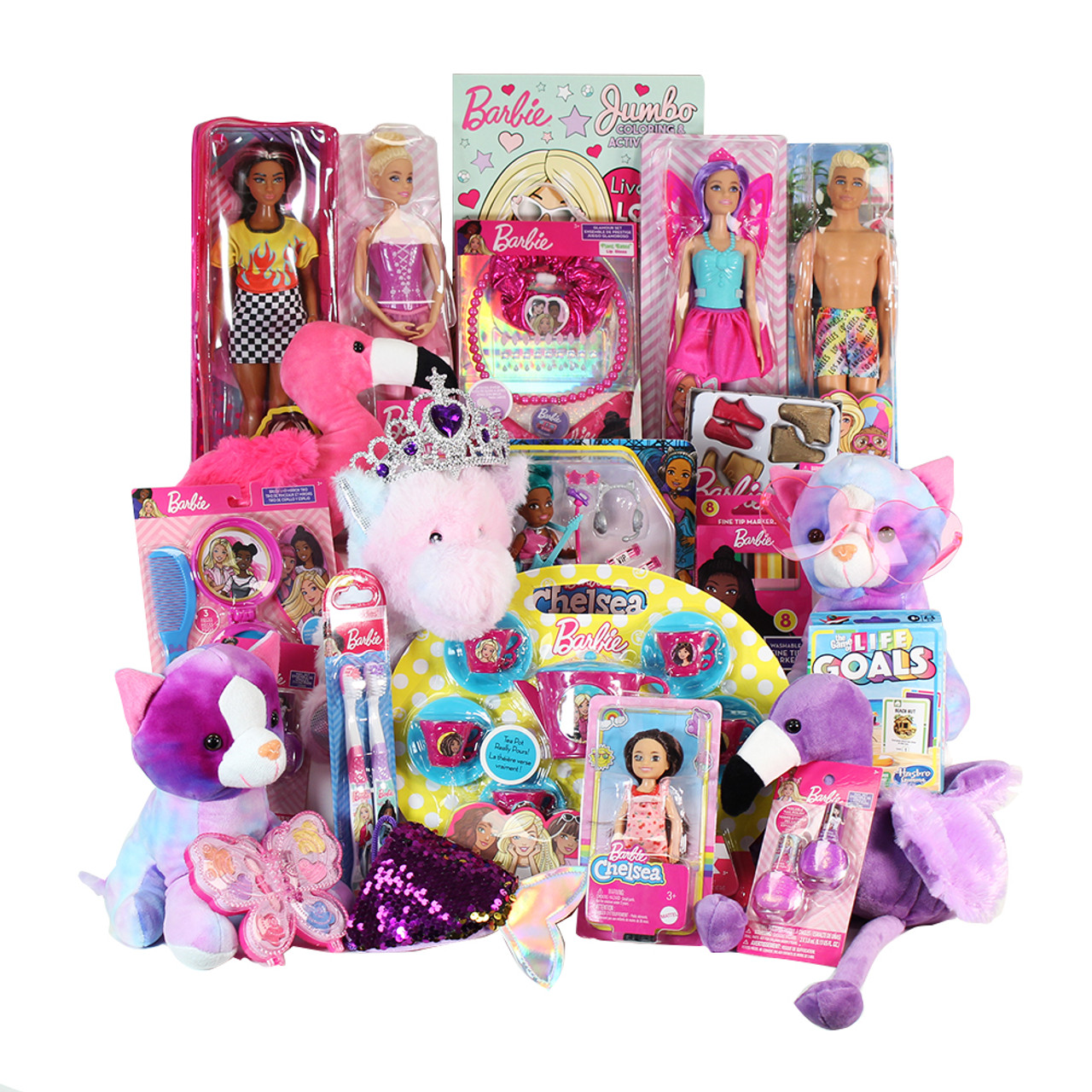 Assorted Barbie Toy Crane Mix 100 pc