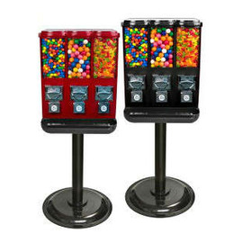 Triple Candy Machine, White - Food Dispenser - Miles Kimball