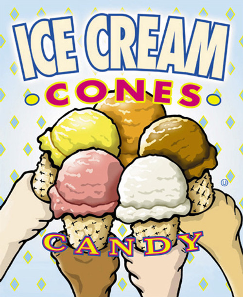 Ice Cream Cones Candy 15lb Bulk Case