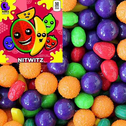 Nitwitz FruitShaped Candy 30lb Bulk Case