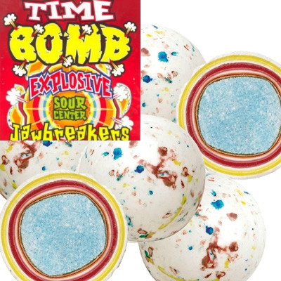 Time Bomb Jawbreakers with Candy Center