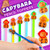 Capybara Pencil Toppers  display showing product in use Capybara Pencil Toppers  display showing product in use