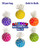 Bulk (No Capsule) Kaleidoscopic Mesh Balls (1.75"/250pcs), display, showing the typical toys in the mix Bulk (No Capsule) Kaleidoscopic Mesh Balls (1.75"/250pcs), display, showing the typical toys in the mix