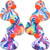 Tie Dye ducks 2 inch  100 count