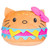 Hello Kitty Hamburger 100% Licensed Plush Crane Toys (8.5"/10pcs)