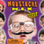 Moustache Mix 1" toy Capsules display Moustache Mix 1" toy Capsules display