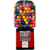 Classic Gumball Vending Machine Black Trim, shown separately, as it ships; must be attached to stand by customer