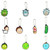 Rick & Morty 2D Figure Keychains details Rick & Morty 2D Figure Keychains details