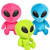 Medium Generic Neon Aliens Plush Mix 9 inch
