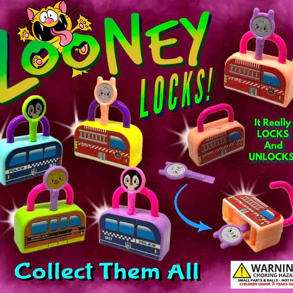 Preposterous Padlocks 2"Capsules display Preposterous Padlocks 2"Capsules display