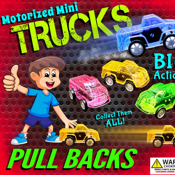 Pull Back Muscle Trucks 2"Capsules display right