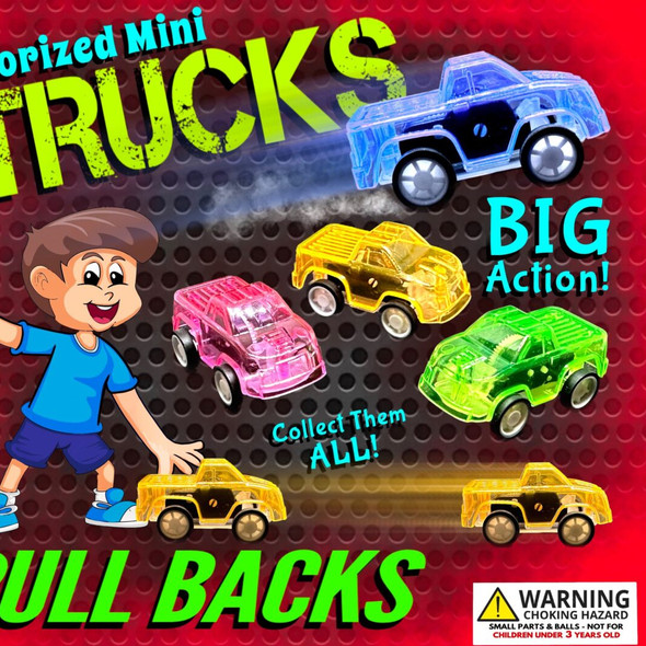 Pull Back Muscle Trucks 2"Capsules display left