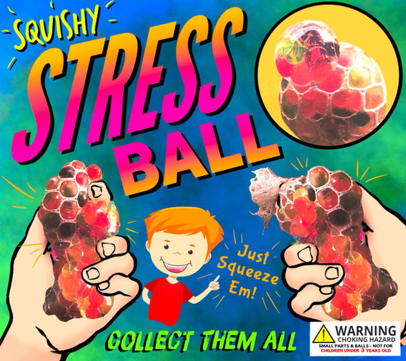 Stress Balls 2"Capsules display Stress Balls 2"Capsules display