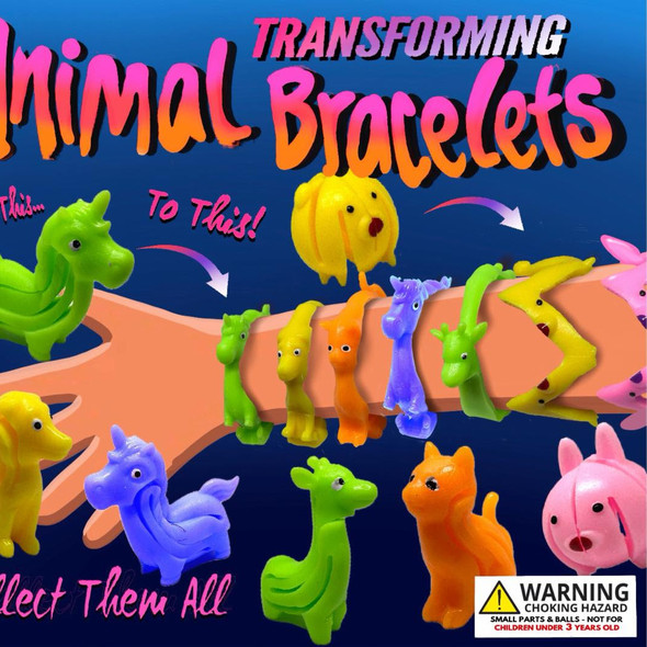 Figurines To Fauna Bracelets 2"Capsules display left Figurines To Fauna Bracelets 2"Capsules display left