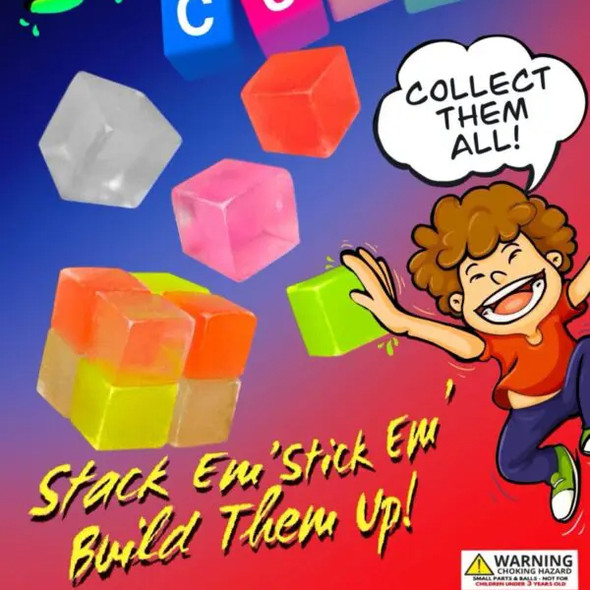Sticky Stack'em Cubes display right Sticky Stack'em Cubes display right