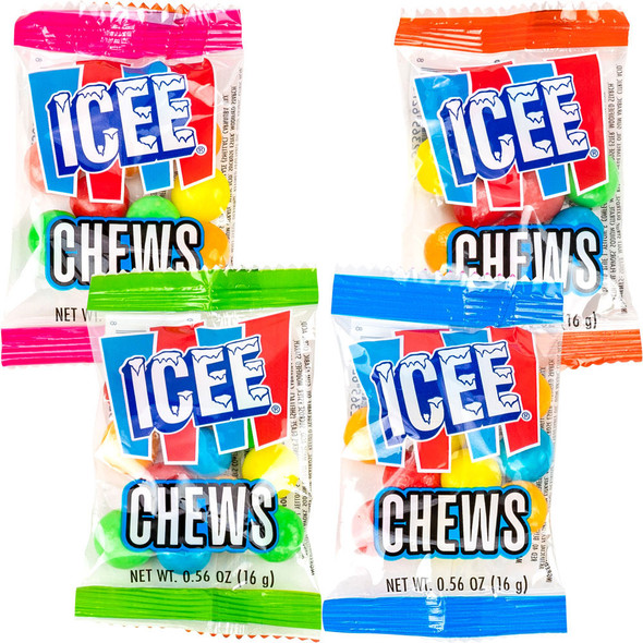 ICEE chews a closeup view of the product
