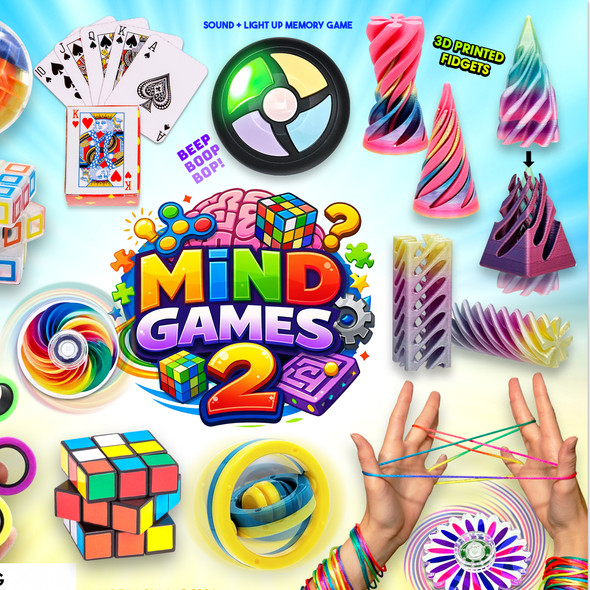 Mind Games 2-inch Capsules right display
