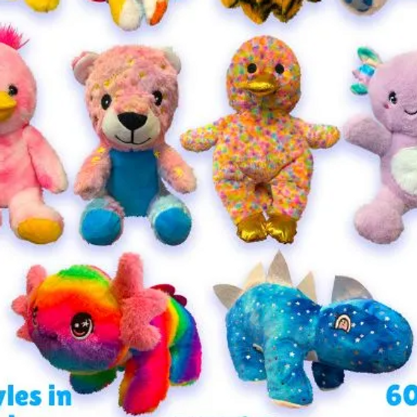 Medium Generic Plush Mix (9.5"/60pc) lower