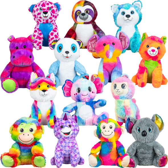 Large Generic Plush Toy Crane Mix #16 (12-15"/36pc)