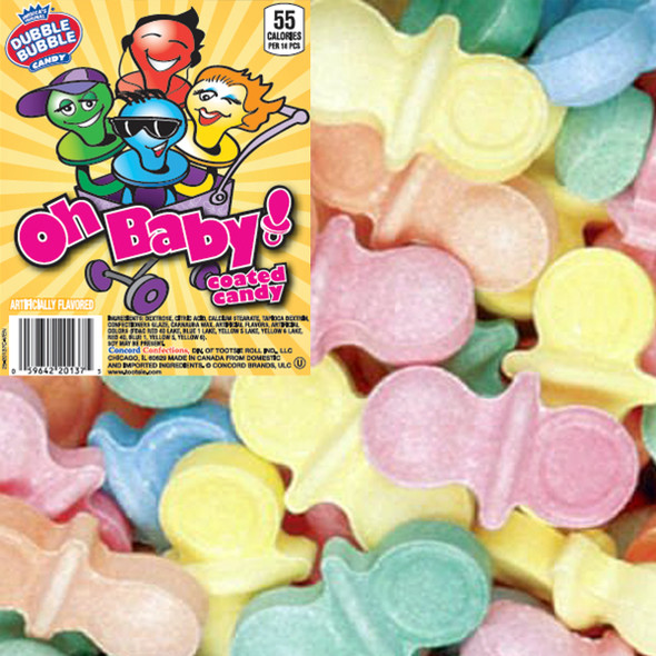 Oh Baby Pacifiers Candy | 22lb Bulk Case | Gumballs.com