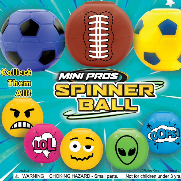 Spinner Ball Mix 2"(Self-Vend)