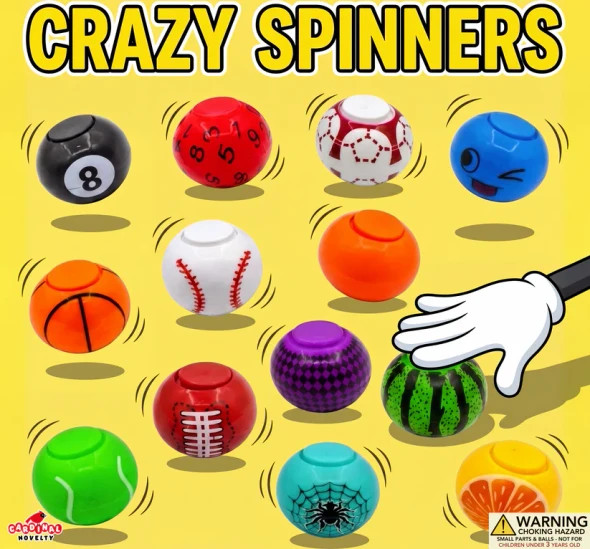 Spin Me Crazy Self-Vend 2"Toys