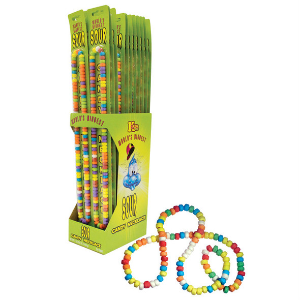 Ginormous Sour Candy Necklace (24pc)