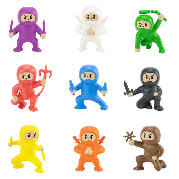 Bulk (NO Capsule) Ninja Fighters (100pc)