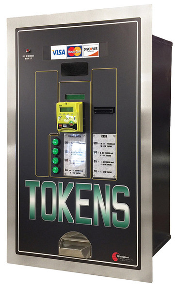 Credit Card Reader (Nayax,  VPOS Touch) installed on an MC535RL machine
