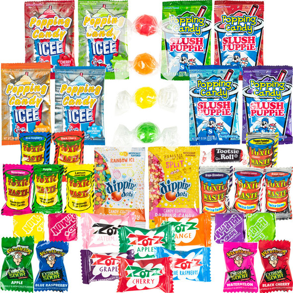 Waste(twice) - CANDY Toxic Waste Sour Candy 1.7oz pack or 12ct box — Sweeties