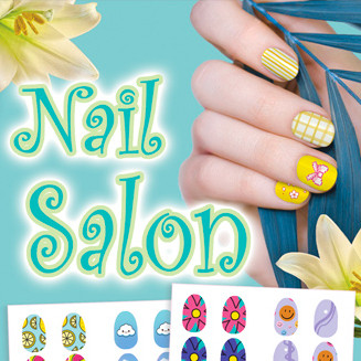 Nail Salon #3 Stickers display second