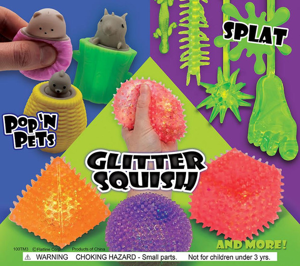Fantastic Squeeze & Toy Mix 2"Capsules display