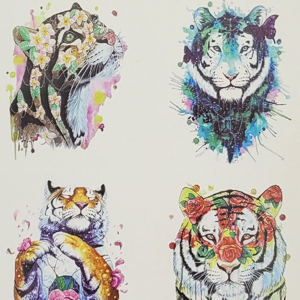 Attack Tiger Tattoos display third
