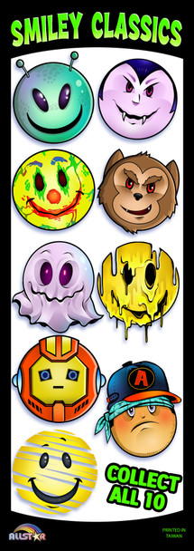 Smiley Classics Stickers back