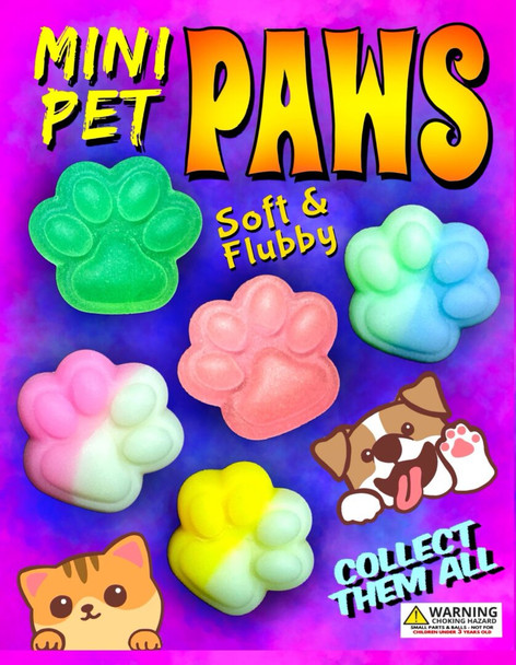 Pet Paw Prints display Pet Paw Prints display