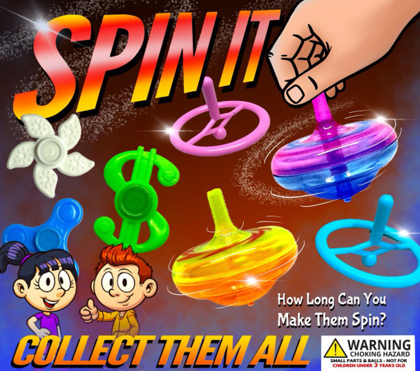 Thematic Mix Spinners typical in the mix