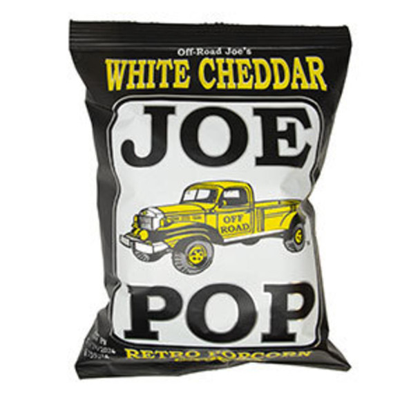 picture of Joe Tea White Cheddar Joe Popcorn 24/1oz individual product single-serve bag