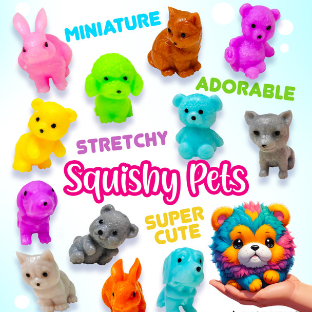 Squishy Pets display card Squishy Pets display card