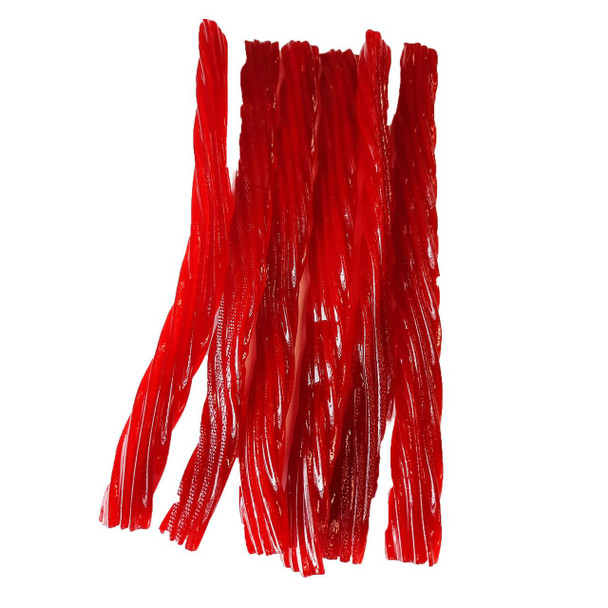 Jumbo Licorice Twists red raspberry flavor
